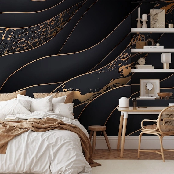 Wallpaper installation project in Joliet, IL