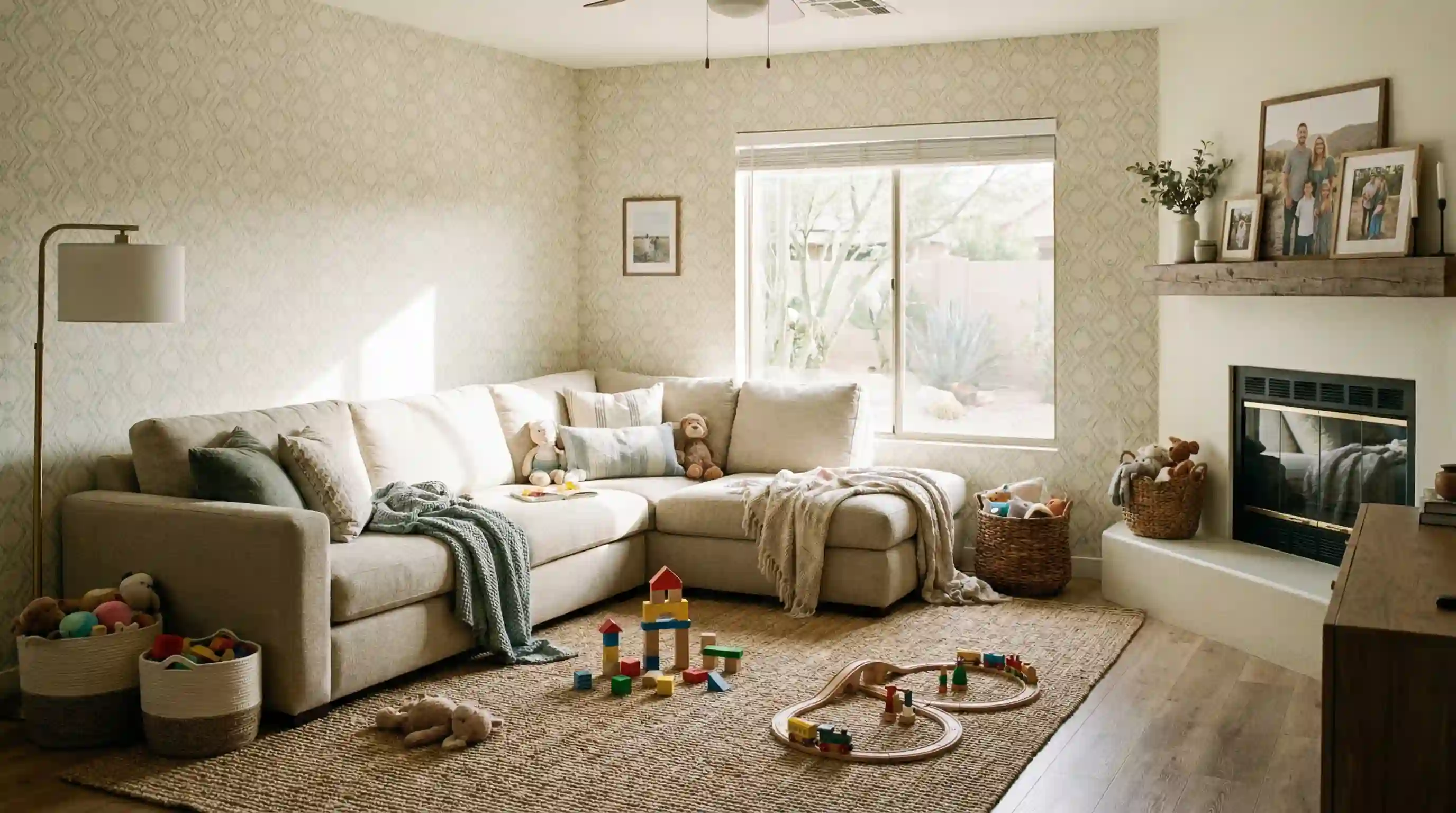 Professional wallpaper removal and wall preparation process in River North, Chicago